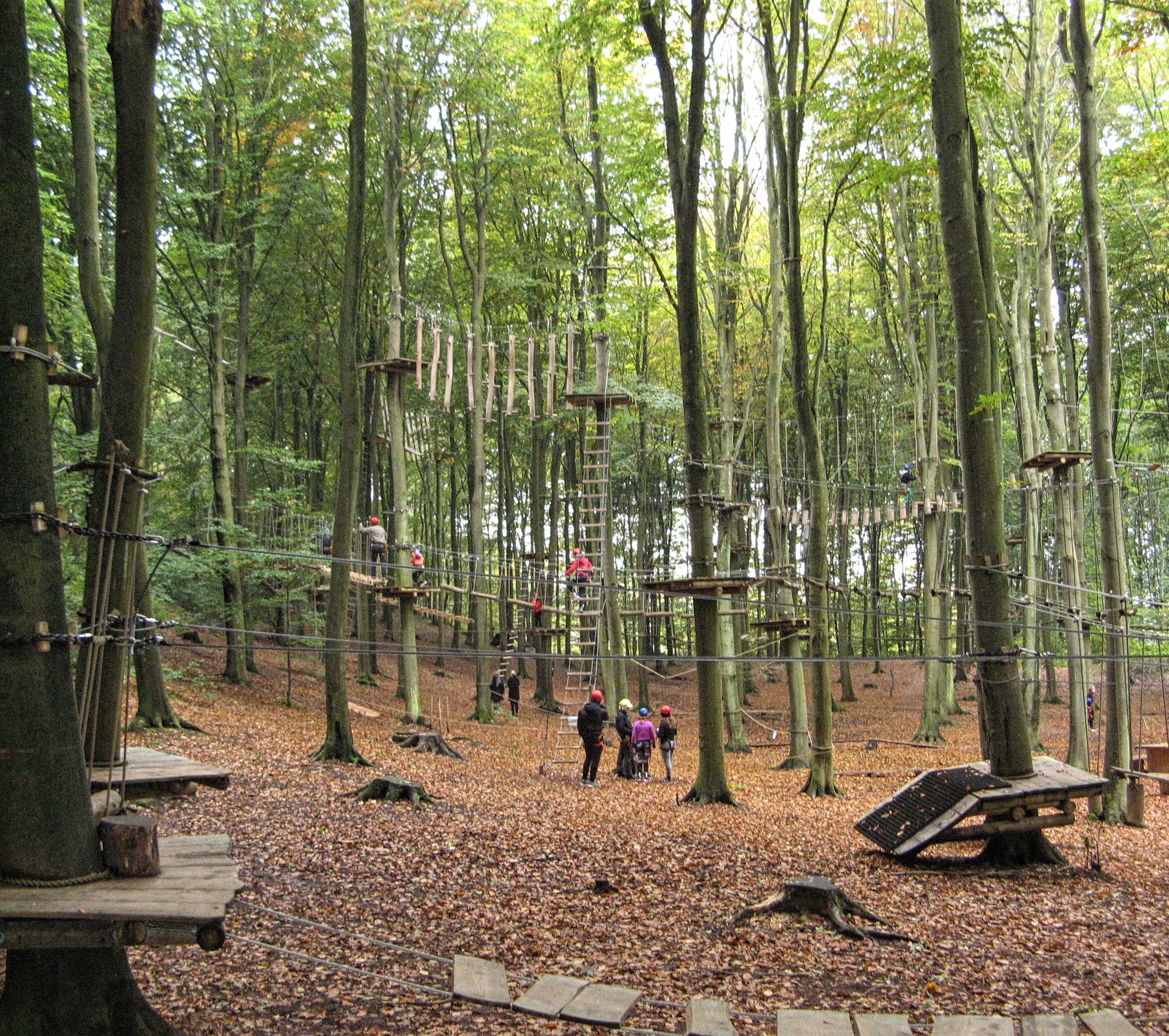 Klatreparken i Fladbro