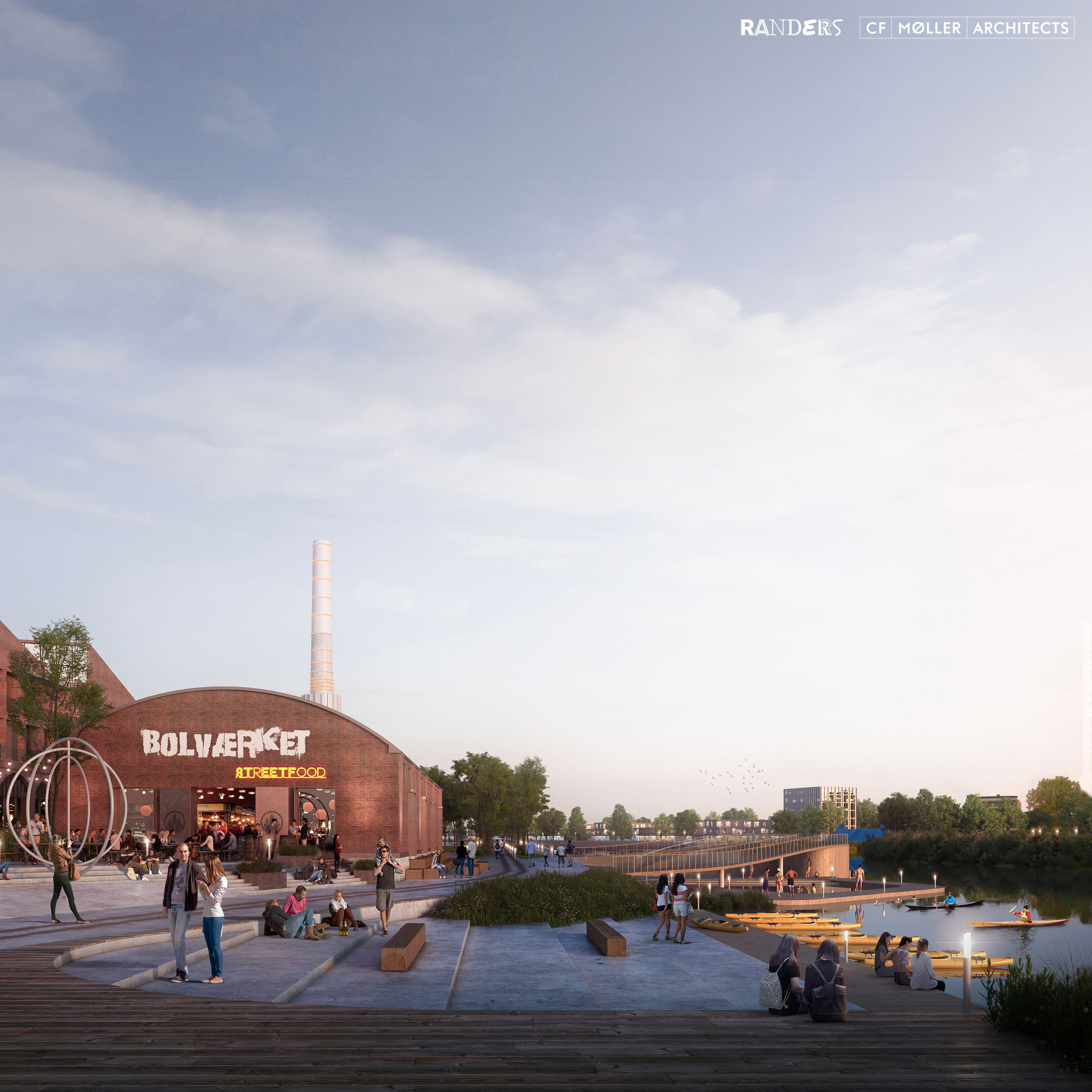 Flodbyen Randers Flodlejet