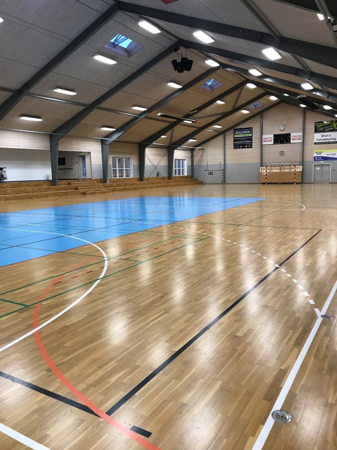 Idrætshal indendørs