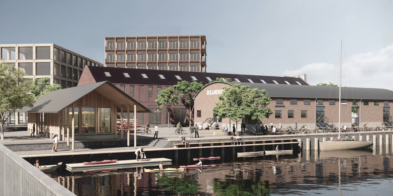 Visualisering af Bolværksgrunden