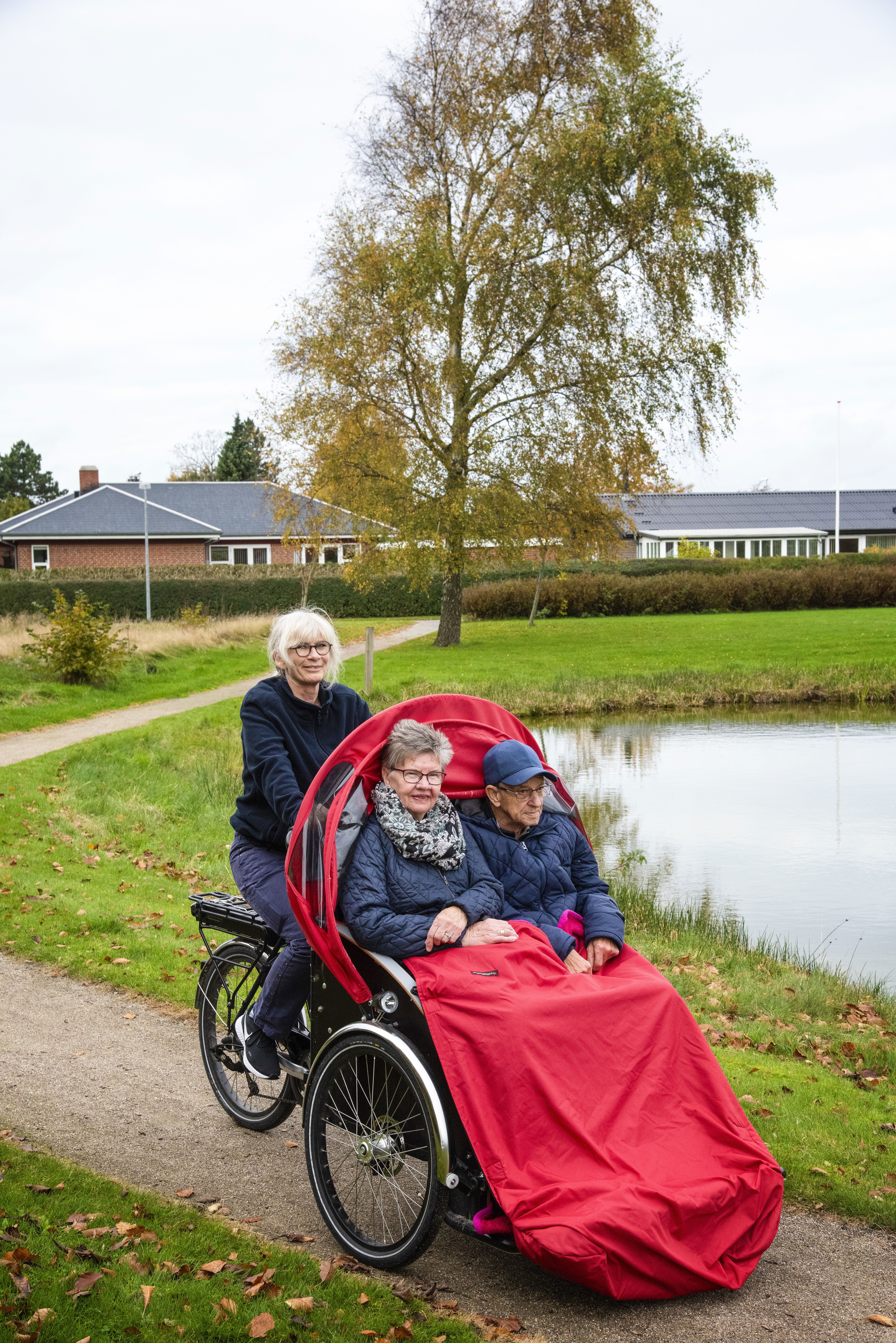 Tur på rickshaw-cykel