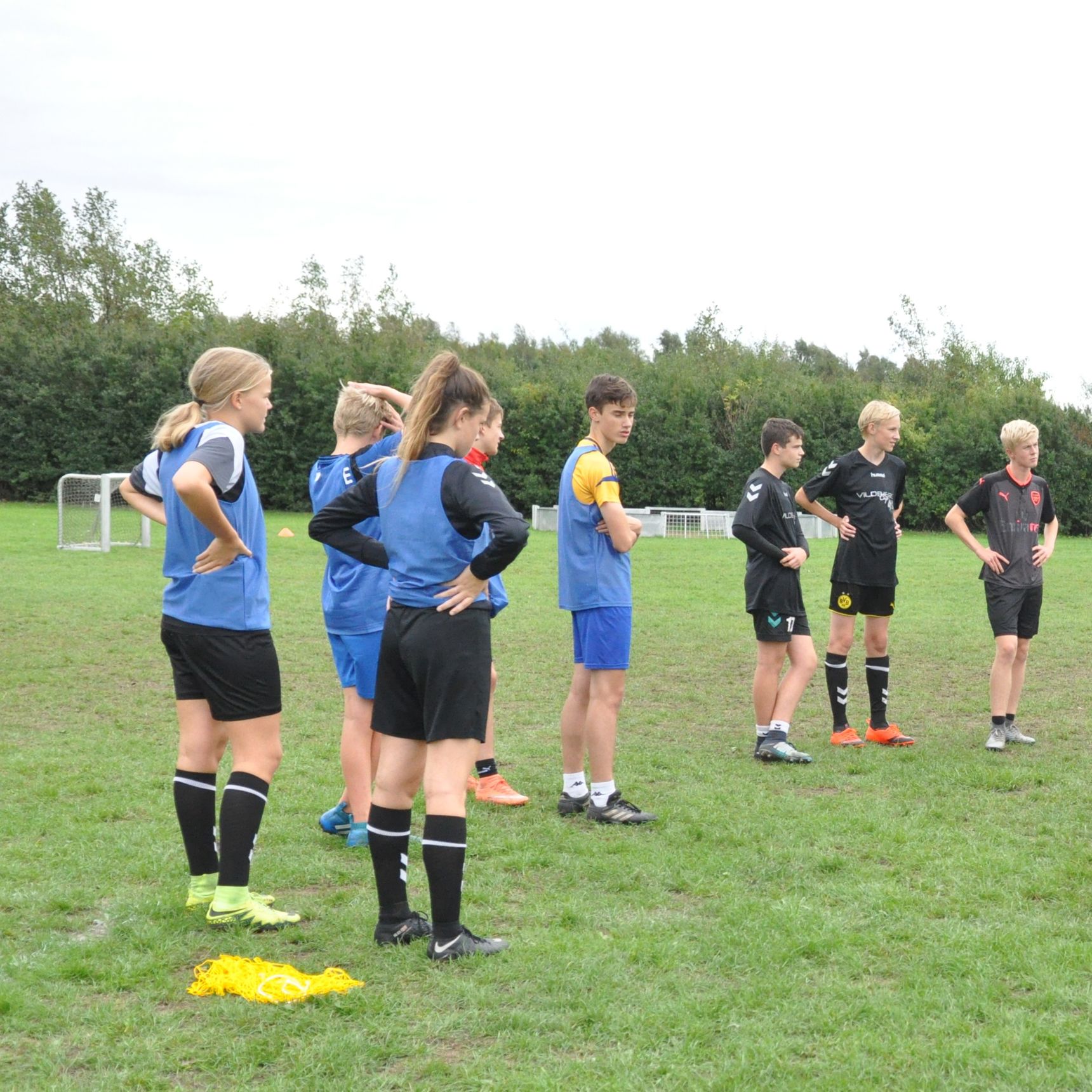 Unge trænere lytter